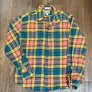 J. Crew Multicolor Plaid Button Down Shirt